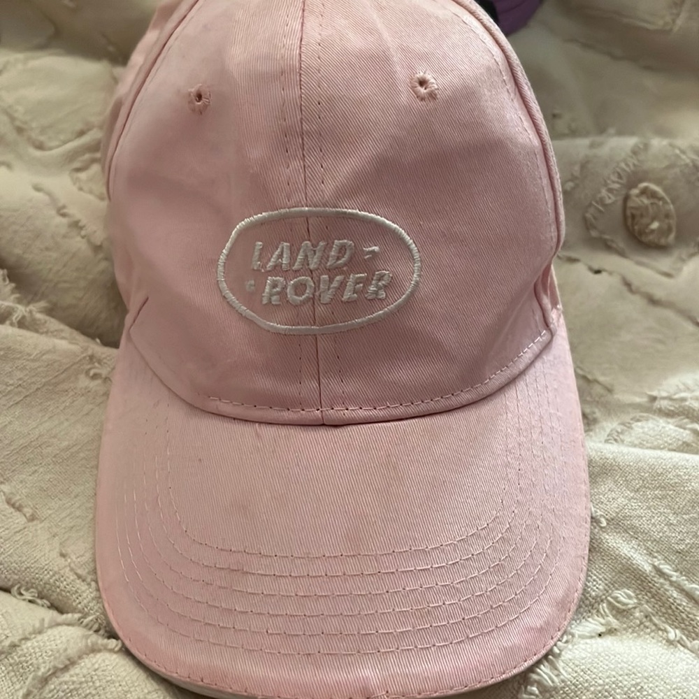 Pink Land Rover Hat